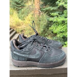 Nike Air Force 1 Wild Black Shoes Style # FB2348-001 Women's Size 7.5